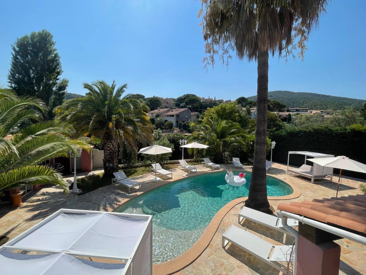 Fantastic Pool Villa 900M To The Beach; With Extravagant Big Garden Sainte-Maxime Bagian luar foto